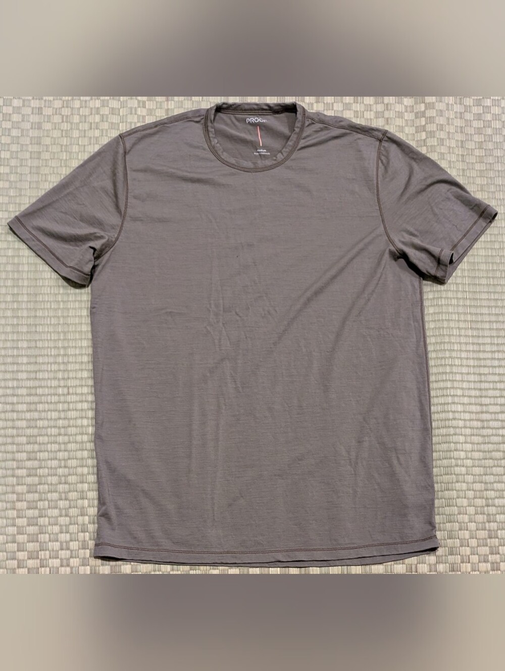 Proof by Huckberry Merino Wool T-shirt Olive Green Men's Size Medium